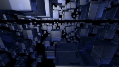 çok renkli parçacıkların hareket soyut ve büyüleyici