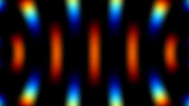 disko neon renkli ışıkları siyah arka plan üzerine