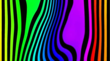 çok renkli parçacıkların hareket soyut ve büyüleyici