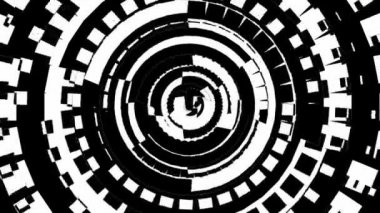 çok renkli parçacıkların hareket soyut ve büyüleyici