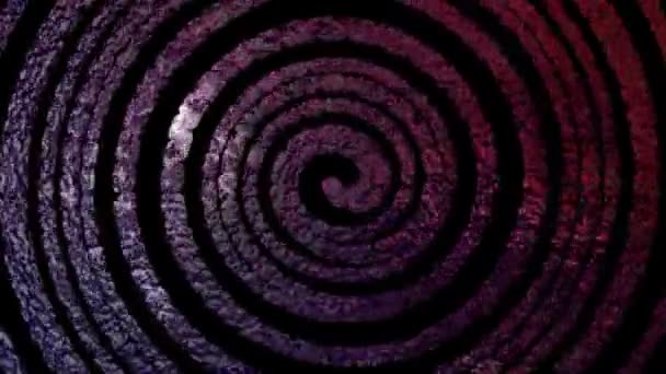 Movimiento Abstracto Fascinante Partículas Multicolores — Vídeo de stock