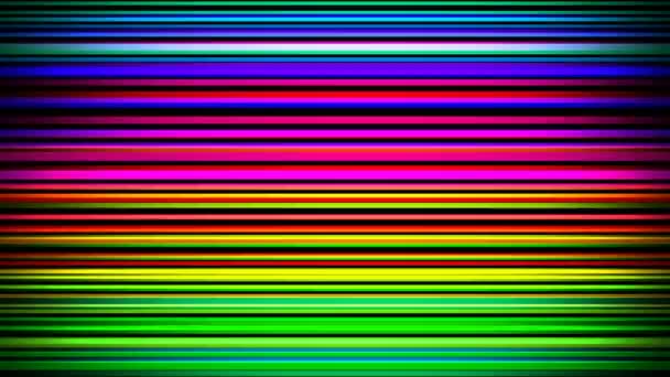 Movimento Abstrato Fascinante Partículas Multicoloridas — Vídeo de Stock