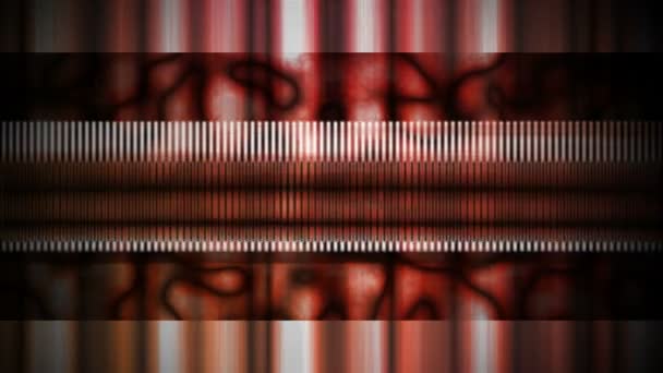 mouvement abstrait et fascinant de particules multicolores 