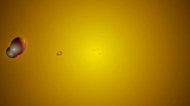 soyut ve büyüleyici parçacıkların hareketi