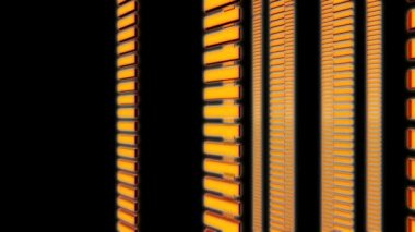 Soyut ve renkli büyüleyici animasyon kod