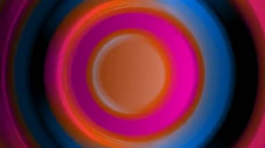 Renkli büyüleyici soyut rotasyon hareketi