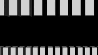 Soyut ve renkli büyüleyici animasyon kod