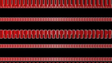 Soyut ve renkli büyüleyici animasyon kod