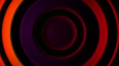 Soyut ve büyüleyici animasyon parçacıkların hareketi