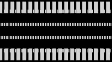 Soyut ve renkli büyüleyici animasyon kod