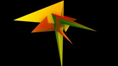 soyut ve büyüleyici parçacıkların hareketi