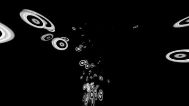 soyut ve büyüleyici parçacıkların hareketi