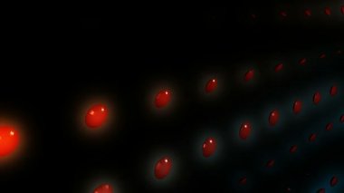 soyut ve büyüleyici parçacıkların hareketi