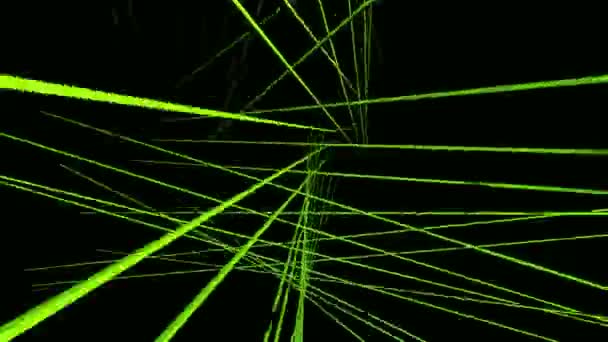 Abstrakt Och Fascinerande Färgglada Pinnar Rörelse Animation — Stockvideo
