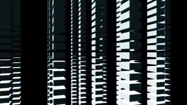 Animation de code colorée abstraite et fascinante 