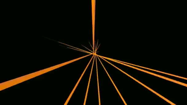 Анотація Захоплююча Анімація Руху Барвистих Паличок — стокове відео