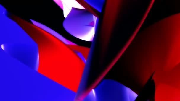 Movimento Partículas Abstratas Fascinantes — Vídeo de Stock