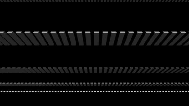 Abstract Fascinerende Kleurrijke Code Animatie — Stockvideo