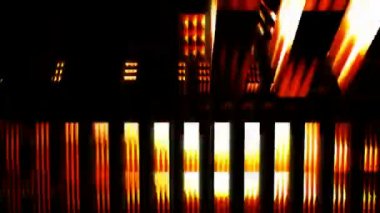 Sorunsuz 3d barkod hareket elemanları döngü. Loopable renk kodu animasyon arka planlar.