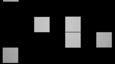 Sorunsuz siyah beyaz veri kod hareketli grafik arka planları döngü. Loopable gri tonlama dostum kod animasyon.