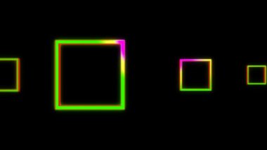 Sorunsuz yıldız şekli hareket grafik elemanları döngü. Loopable yüksek çözünürlüklü Çokgen video arka planlar.