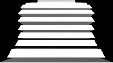 Sorunsuz siyah beyaz veri kod hareketli grafik arka planları döngü. Loopable gri tonlama dostum kod animasyon.