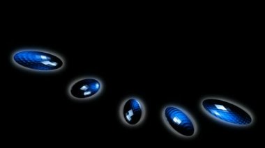 Loopable dairesel mix animasyon arka planlar. Kesintisiz yüksek çözünürlüklü hareket grafik elemanları döngü.