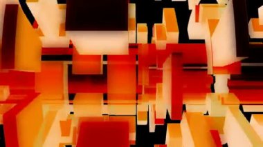 Kesintisiz döngü renkli hareketli grafik arka planlar kavisli. Loopable yüksek çözünürlüklü renkli animasyon.