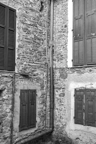 Veduta Del Centro Storico Del Piccolo Borgo Dolceacqua Regione Ligure — Foto Stock