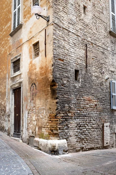 Blick Auf Die Altstadt Von Urbino Mittelalterliche Stadt Der Region — Stockfoto