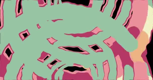 image spirale colorée sur fond noir 