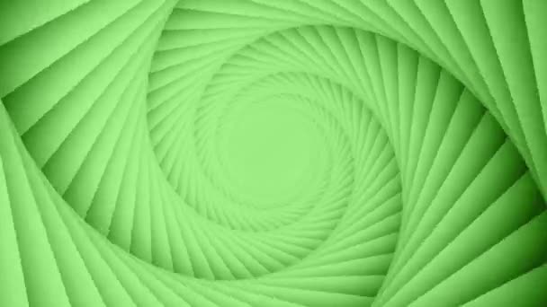 Colored Abstract Spiral Shapes Moving — Stock Video