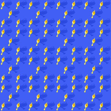 Sarı sulama kutularıyla pürüzsüz desenlerin çizimi