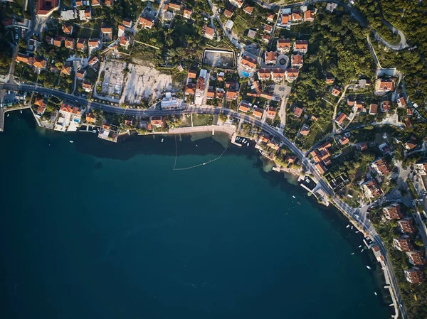 A cidade de Montenegro do topo — Fotografia de Stock