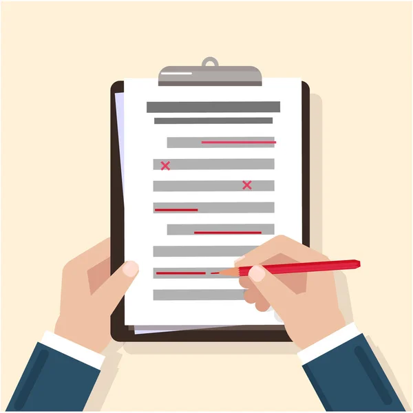 Tablo ellerinde. Denetim listesi doldurma. Eklemeler ve ilerleme-in makale