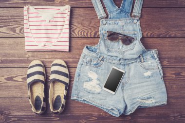 Yaz moda arka plan. Yakın çekim