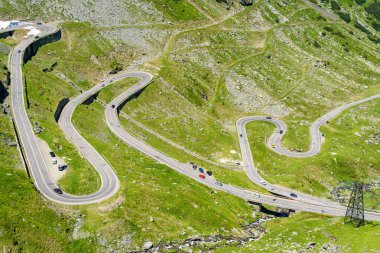 Transfagarasan sarma otoyol Romanya