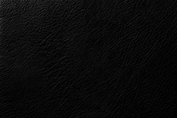 Черный Кожаный Фон Закрыть — стоковое фото