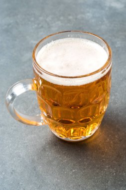 Kupa bira. Yakın çekim