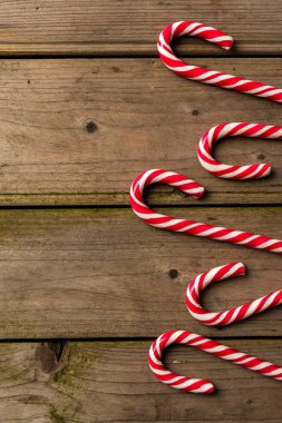 Şeker kamışı eski ahşap masa