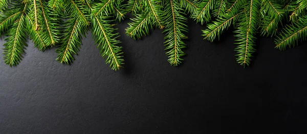 Πράσινο Φόντο Χριστουγεννιάτικο Δέντρο — Φωτογραφία Αρχείου
