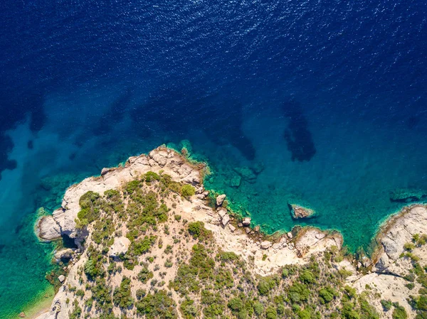 Mar Mediterráneo Desde Arriba — Foto de Stock