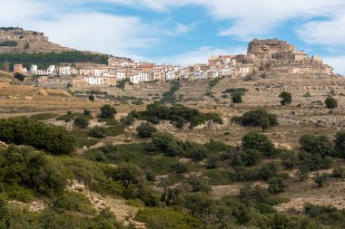 Ares del Maestre, tipik İspanyol mimarisi Old town adlı görüntülemek.