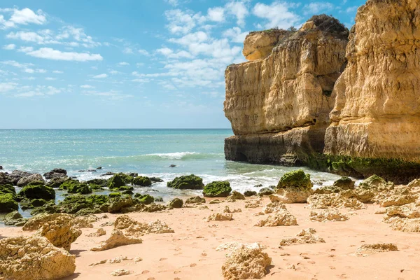 Güzel kumsalları, Turkuaz okyanus ve mavi gökyüzü