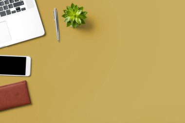 Office arka plan dizüstü bilgisayar ve aksesuarları