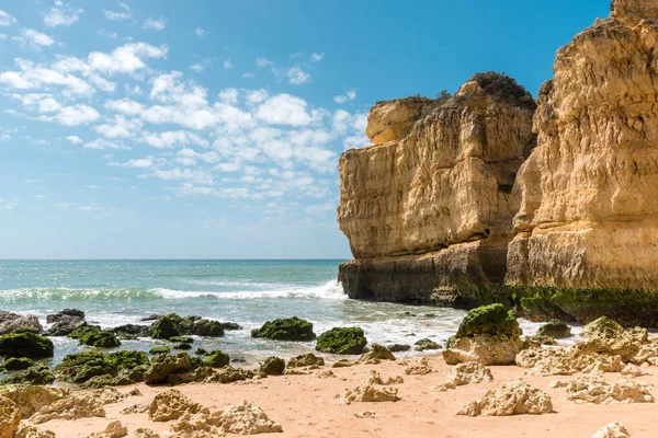 Güzel kumsalları, Turkuaz okyanus ve mavi gökyüzü