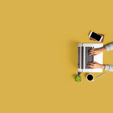 İş geçmişi. Üstten görünüm