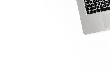 Bilgisayarlı iş geçmişi kavramı. Kopyalama alanı olan ofis masaüstü