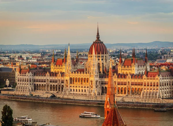 Budapest Capital Hungría Una Las Ciudades Más Bellas Europa — Foto de Stock