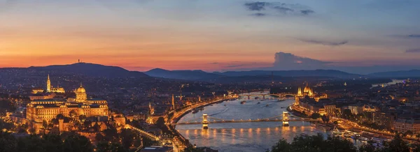 Budapest Capital Hungría Una Las Ciudades Más Bellas Europa — Foto de Stock